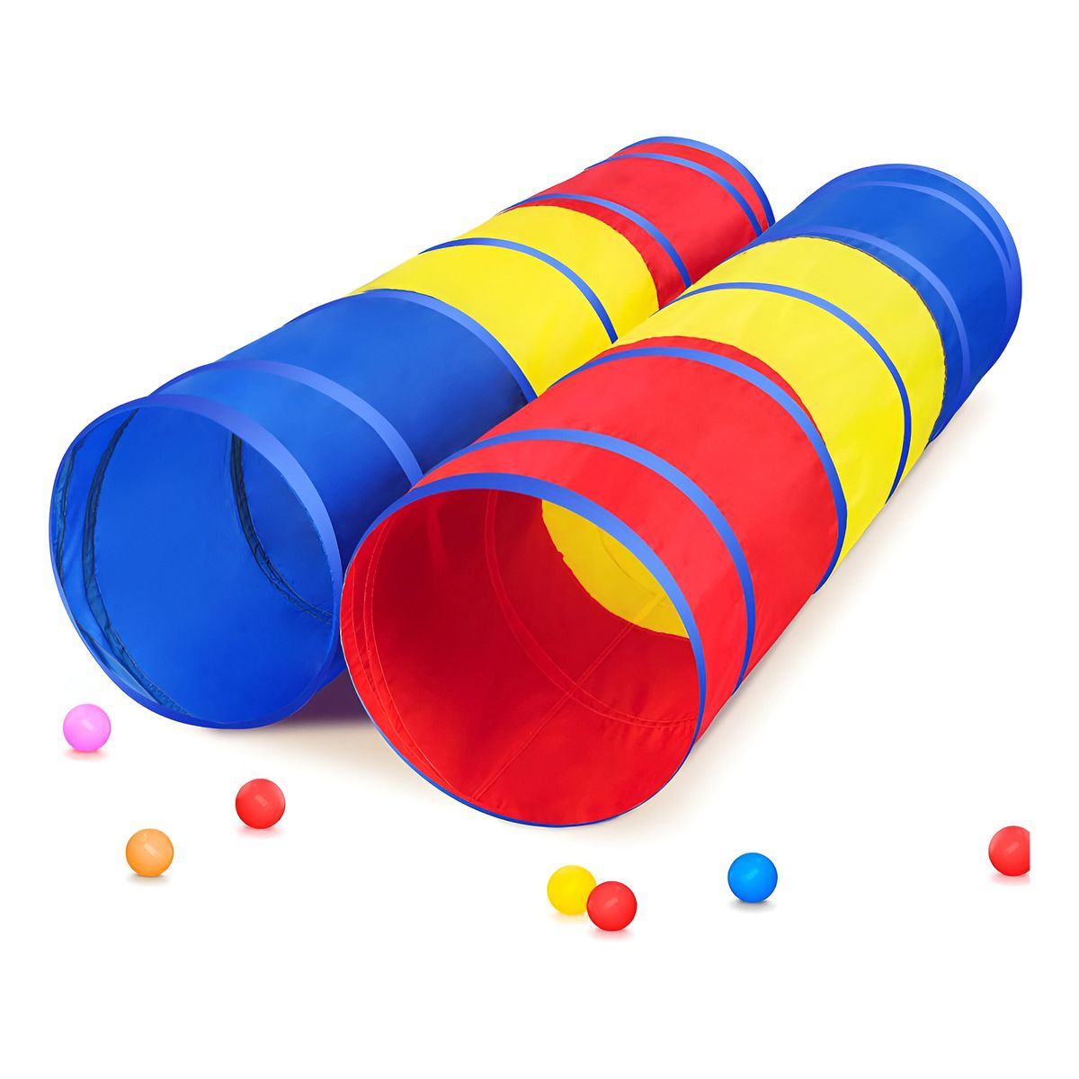 GENERICO - 2 Túnel De Juego Para Niños Pequeños De 1A3 Años En Adelante