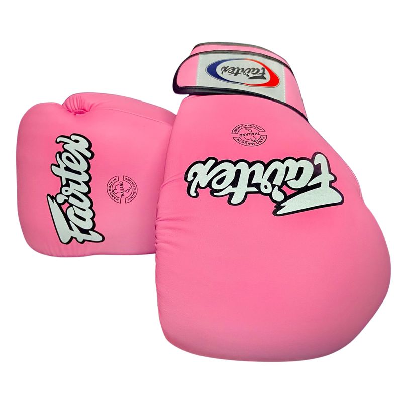 GENERICO - GUANTES DE BOXEO MUAY THAI FAIRTEX ROSE 12 OZ