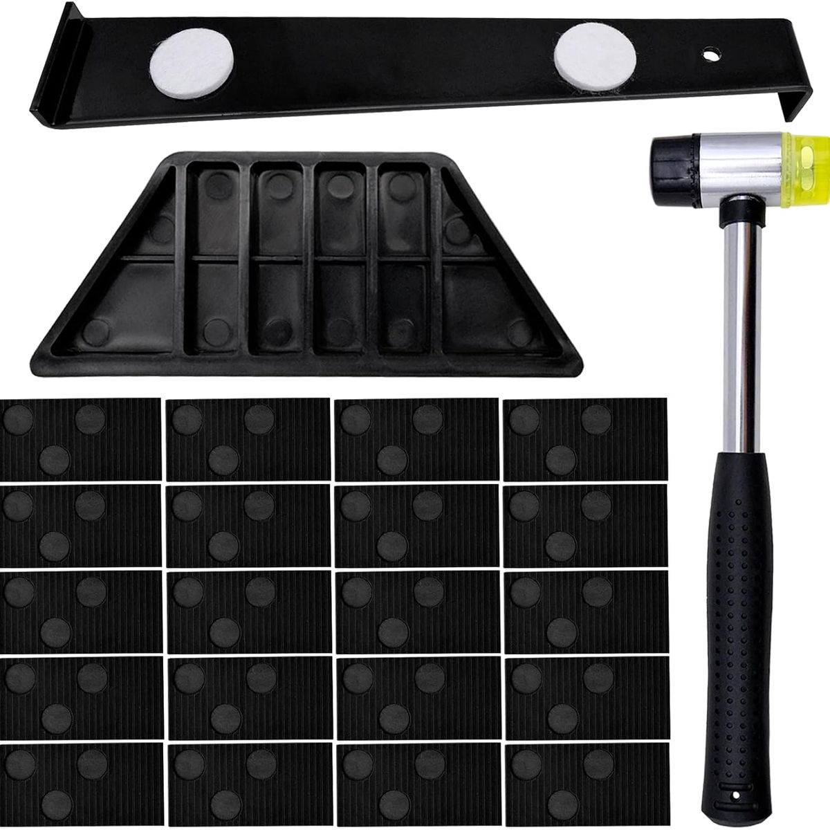 KUANGYE - Kit Iinstalación Piso Laminado Con Martillo Goma