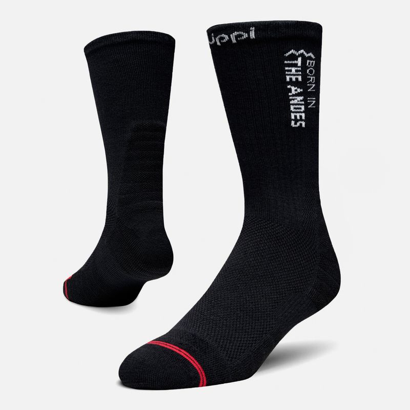 LIPPI - Calcetines Hombre Trekking Light Socks Negro Lippi