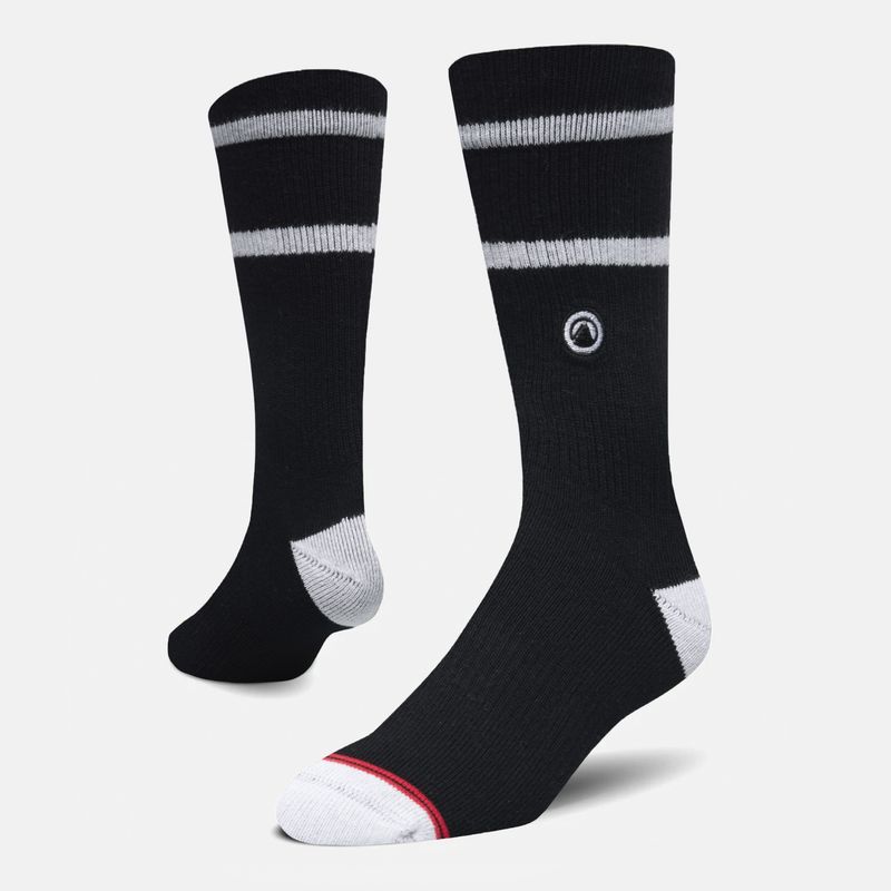 LIPPI - Calcetines Hombre Travel Walk Classic Socks Negro Lippi