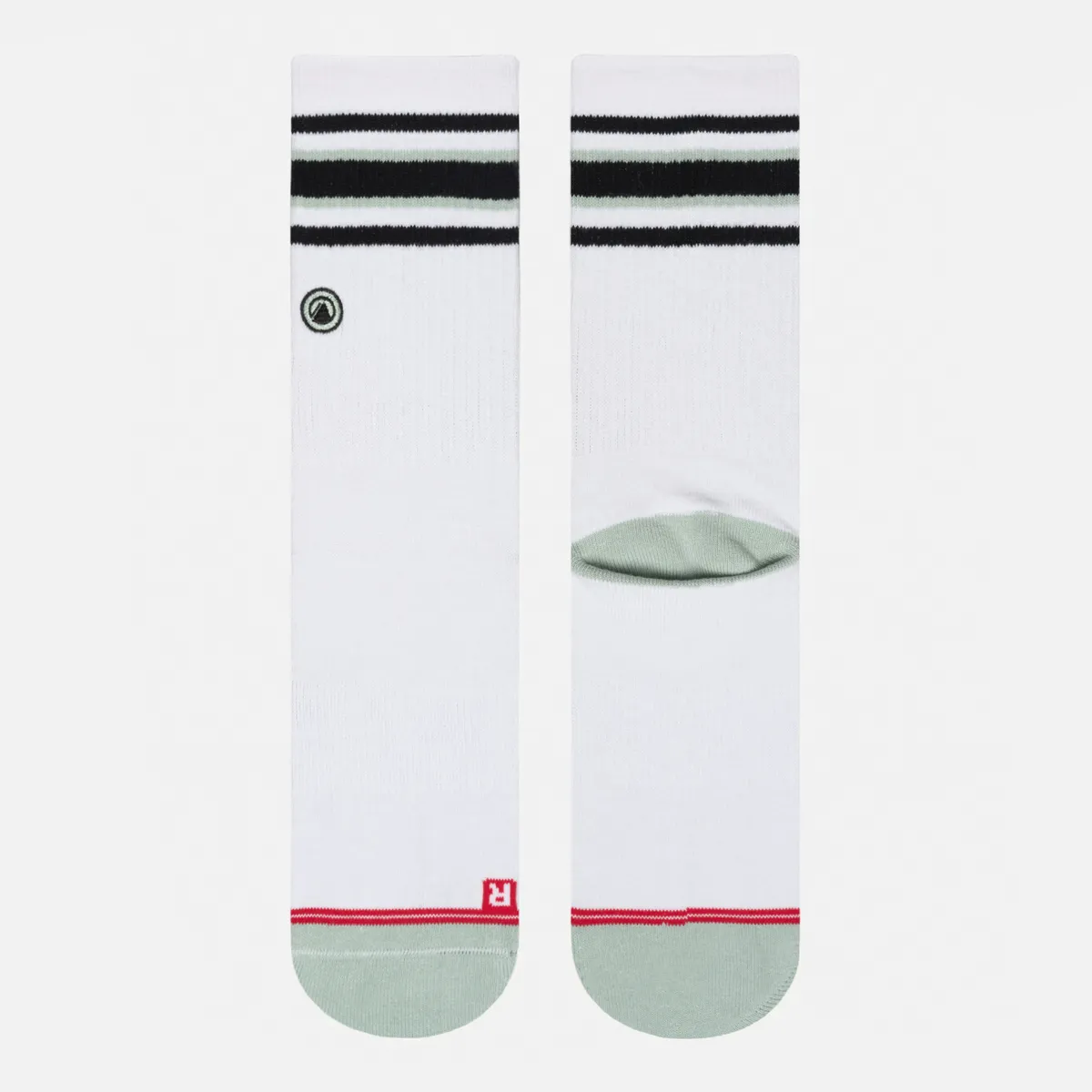 LIPPI - Calcetines Mujer Duo Travel Walk Classic Blanco Grafito Lippi
