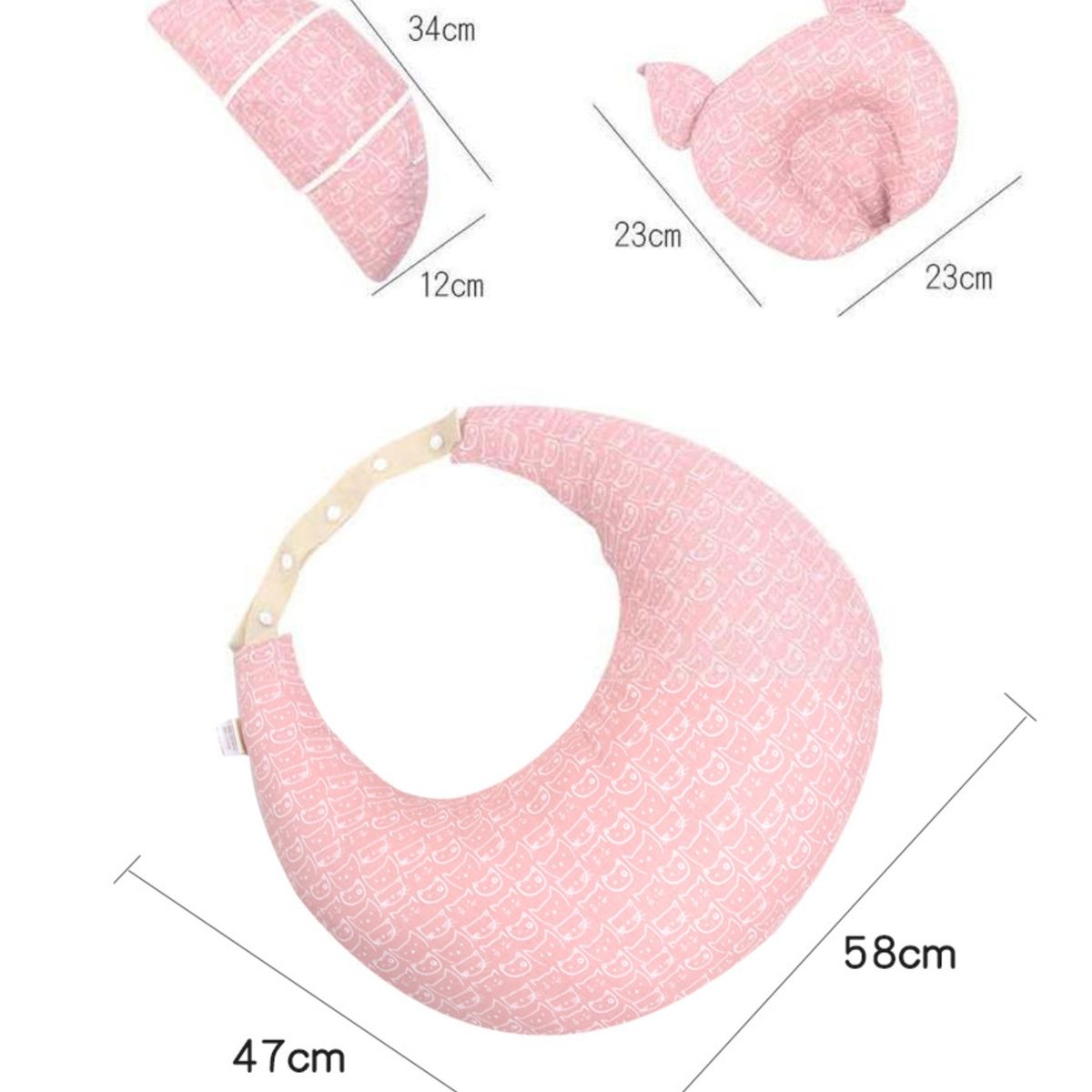 KINDA NICE - Almohada De Lactancia Almohada De Maternidad Almohada De Beb