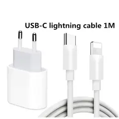 DANWEILE - Cargador Apple USB-C 18W Con Cable C Lightning 1mt