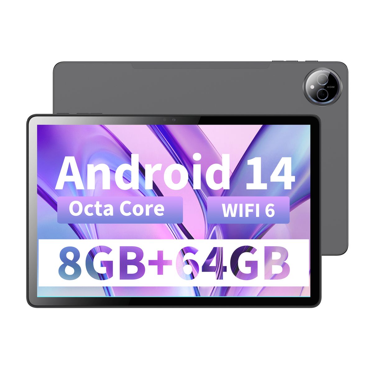 VEIDOO - Veidoo Tableta de 10.1 pulgadas Android  tabletas con procesador Octa-Core WiFi 6 pantalla