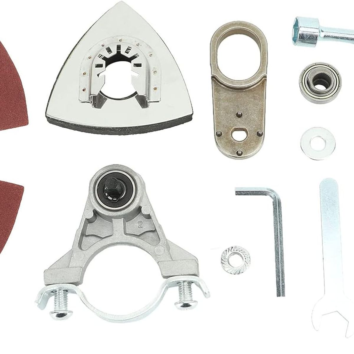 KUANGYE - Juego De Adaptador De Amoladora Angular 13 Piezas Accesorios