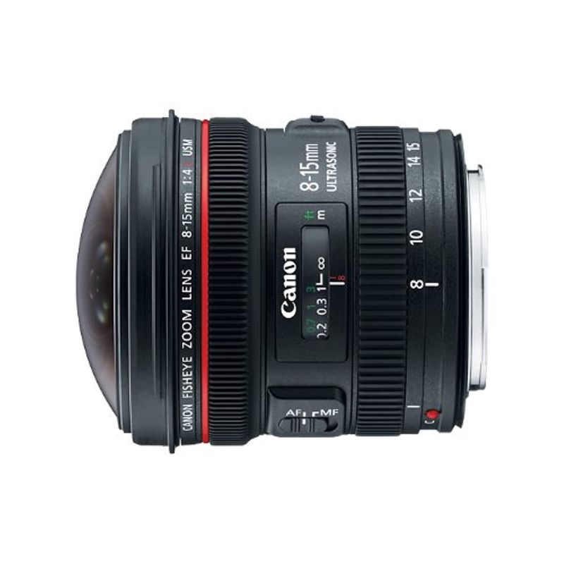 CANON - Canon EF 8-15mm F4 L Fisheye USM Lente