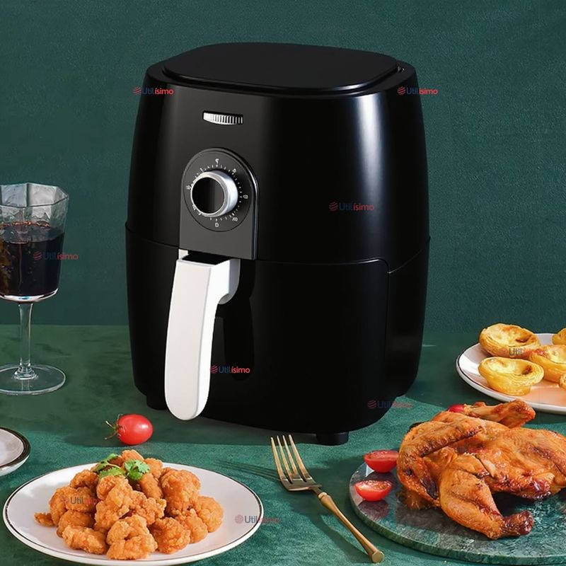 LINE - Freidora De Aire 5 Litros 1350W Potencia Air Fryer Premium