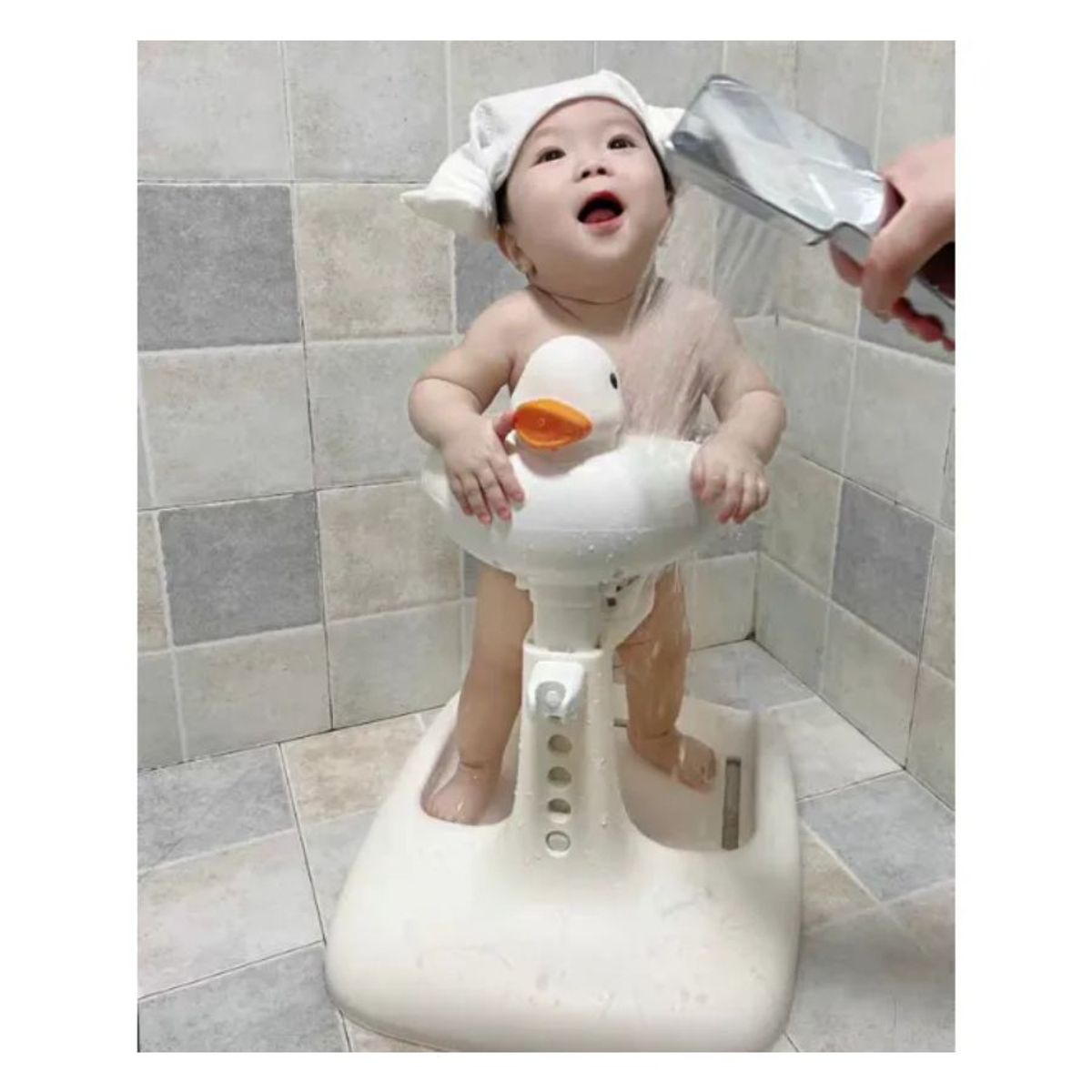 GENERICO - Soporte De Ducha Ajustable Para Bebes Antideslizante