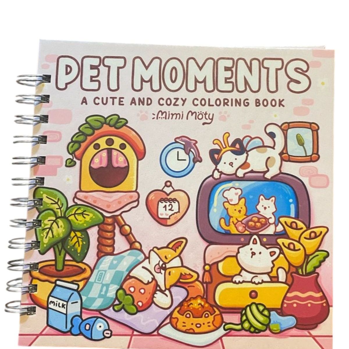 GENERICO - Libro Colorear Pet Moments