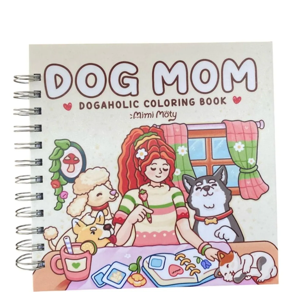 GENERICO - Libro colorear Dog Mom