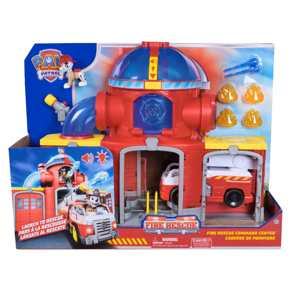 PAW PATROL - Estación De Bomberos 38 Cm Con Luz Y Sonido Paw Patrol