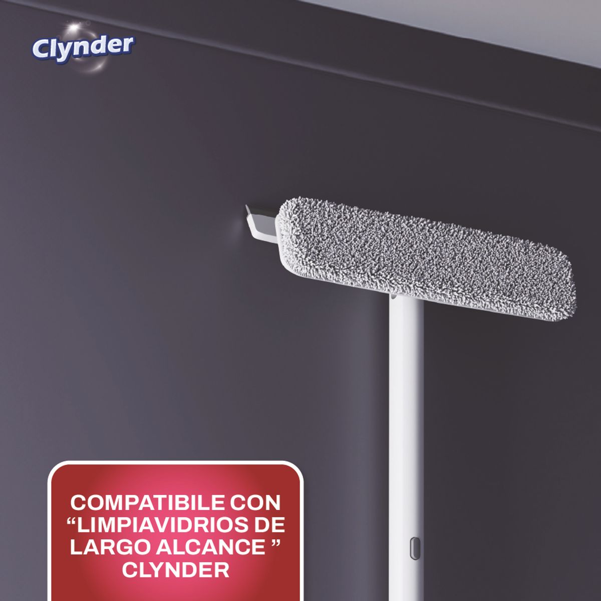 CLYNDER - Repuesto Limpia Vidrios Extensible Limpieza Hogar Clynder Kiosclub