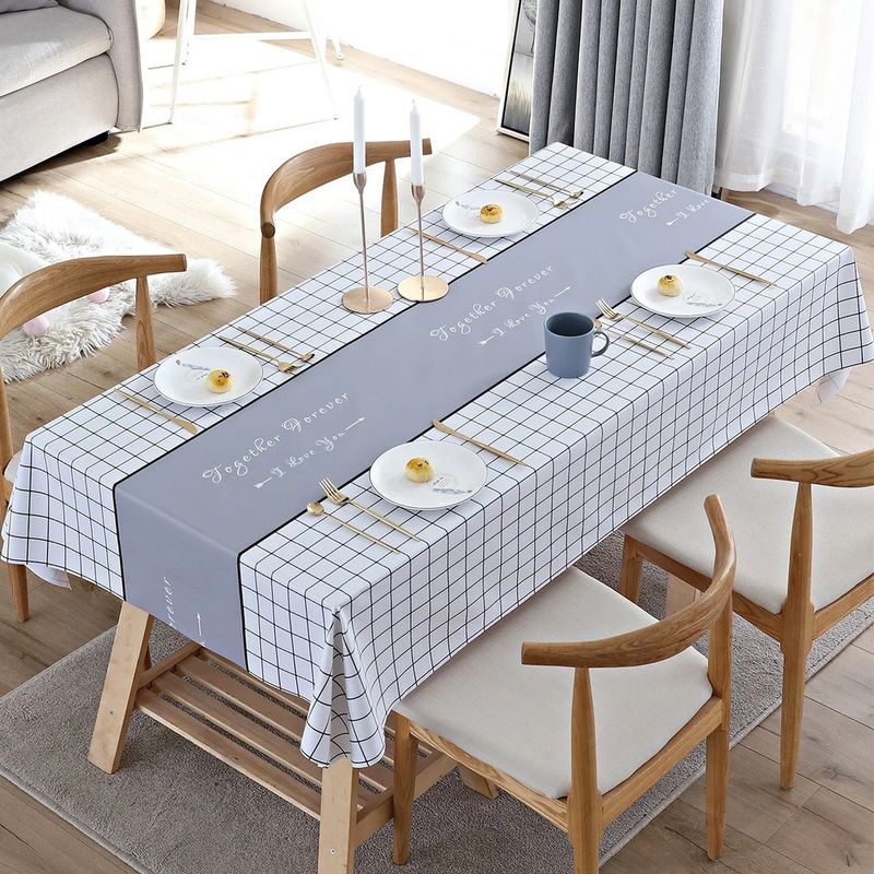 GENERICO - Mantel Impermeable Rectangular 140x220cm Multicolor PVC