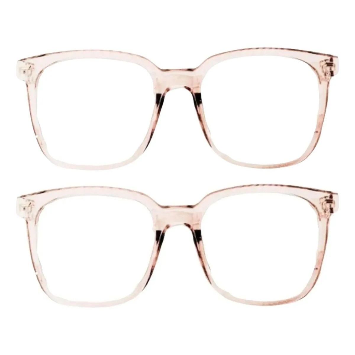 GENERICO - Pack 2 Lentes Anti Luz Azul. Anteojos Descanso Reflejo 001