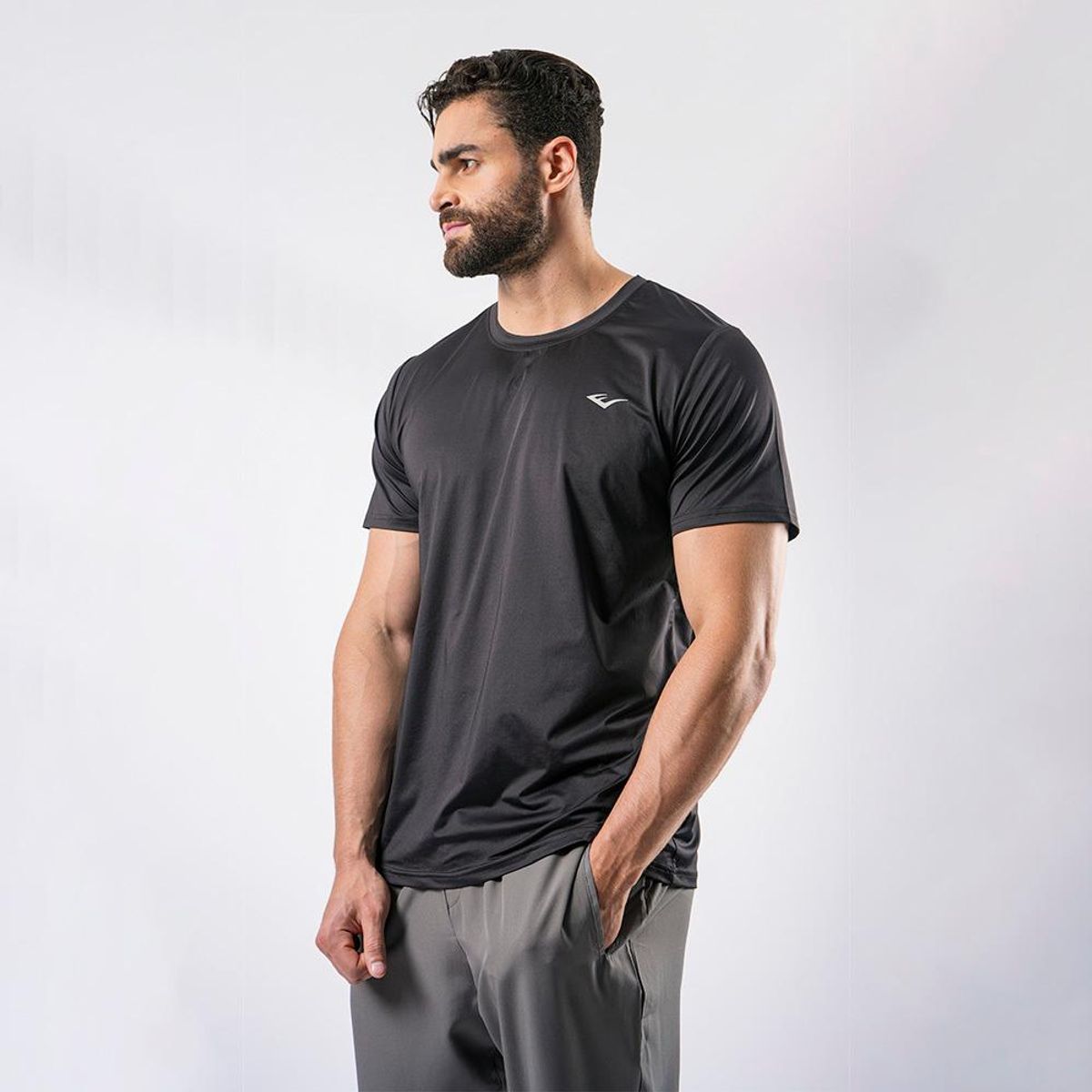 EVERLAST - Polera Plus-Negro-M