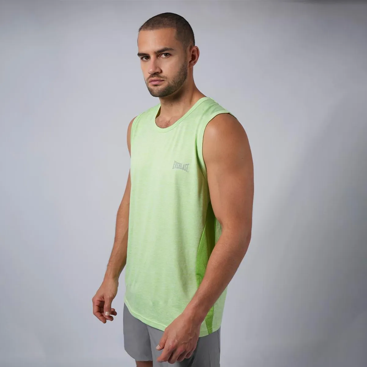 EVERLAST - Polera Heroe-Negro-L