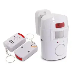 GENERICO - Alarma Inalámbrica Sensor Movimiento 105dB Casa Oficina