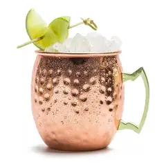 GENERICO - Mug de Cobre 550ml para Moscow Mule y Cocteles Veraniegos