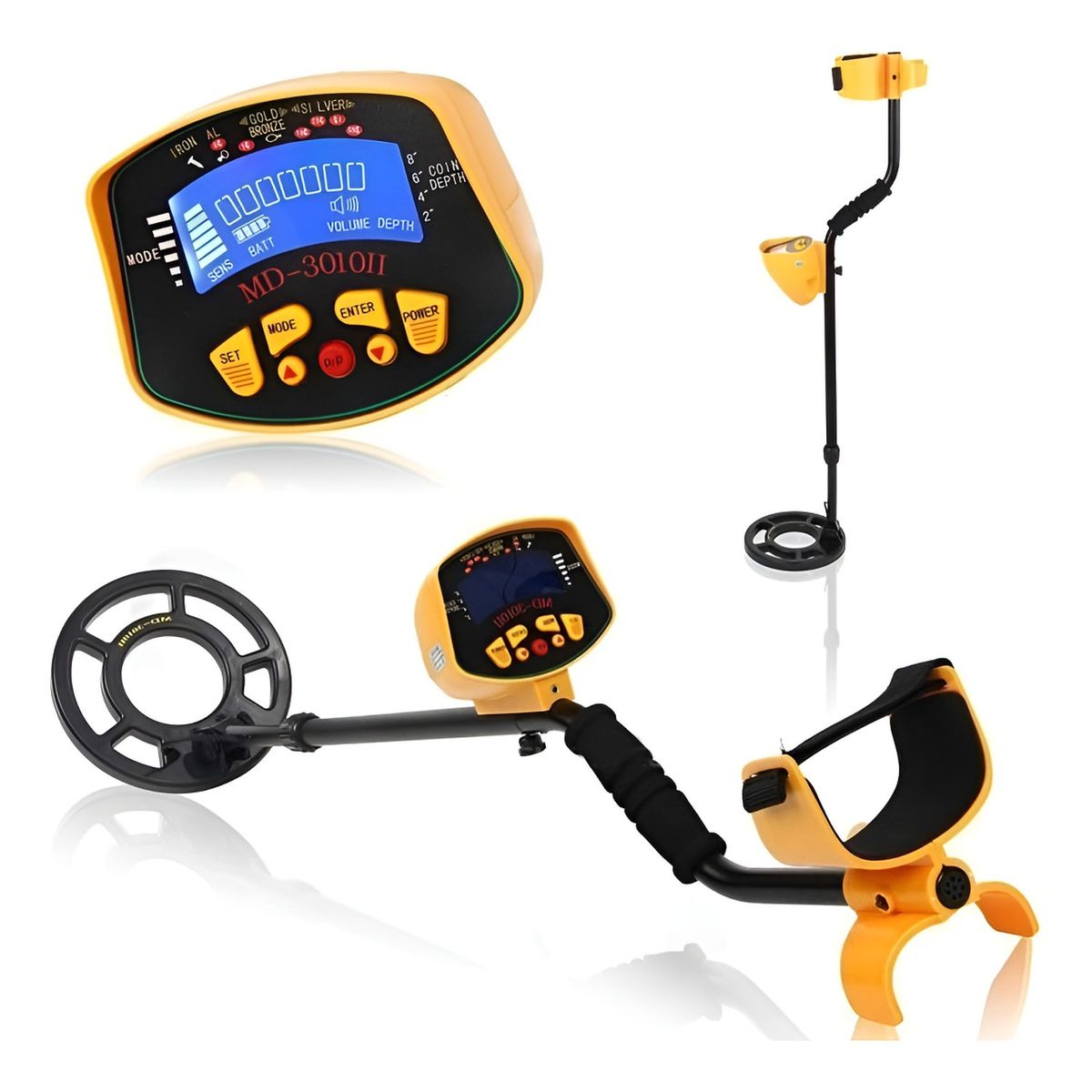 GENERICO - Detector Metales MD-3010II Alta Sensibilidad y Precisión