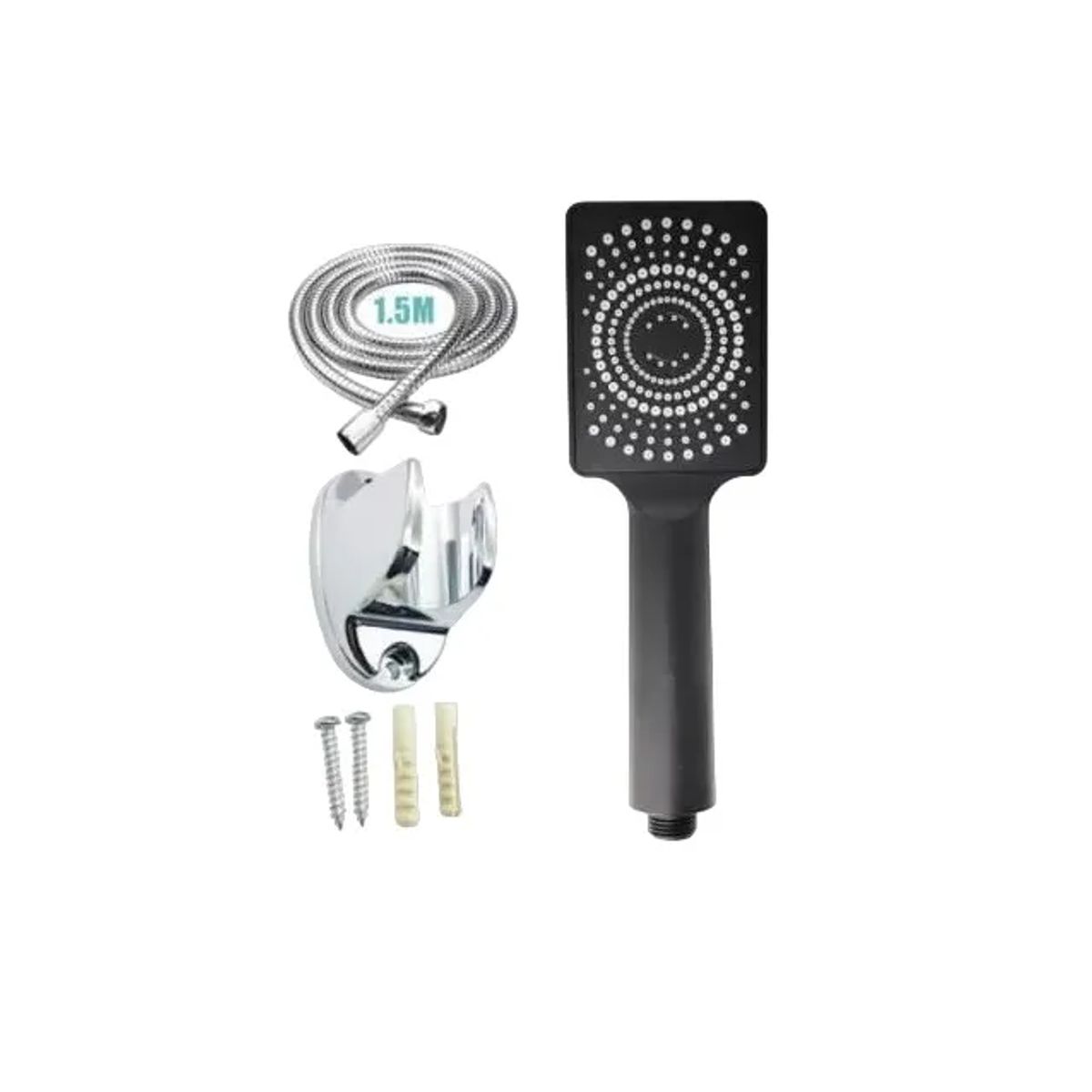 GENERICO - Juego De Ducha Con Manguera Y Soporte 1,5 Mts