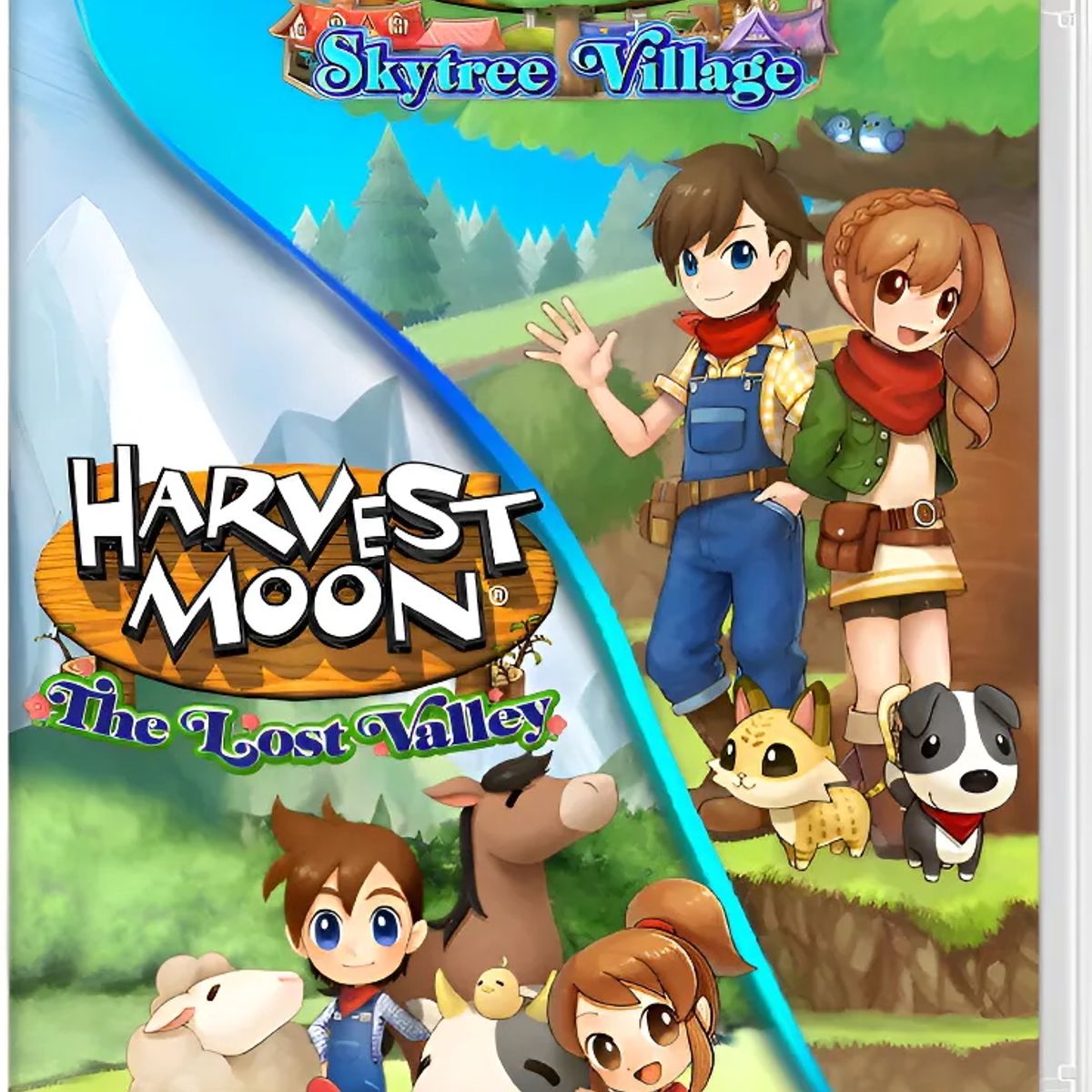 NINTENDO - Harvest Moon The Lost Valley & Skytree Village