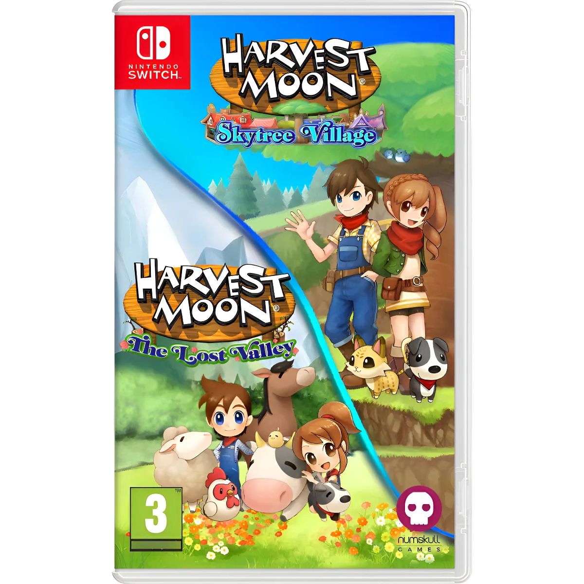 NINTENDO - Harvest Moon The Lost Valley & Skytree Village