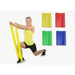 GENERICO - Pack 4 Bandas Elásticas Para Ejercicio Pilates Yoga Fitness