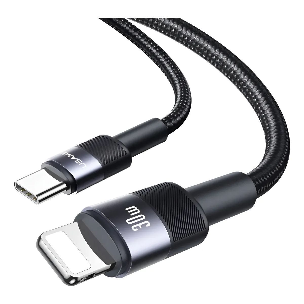 USAMS - Cable Carga Rapida Para iPhone Usb-c 30w 12m Usams