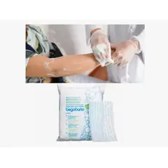 BEGOBAÑO - Pack X5 Esponja Jabonosa Baño Seco 5paq X24 120u + Regalo
