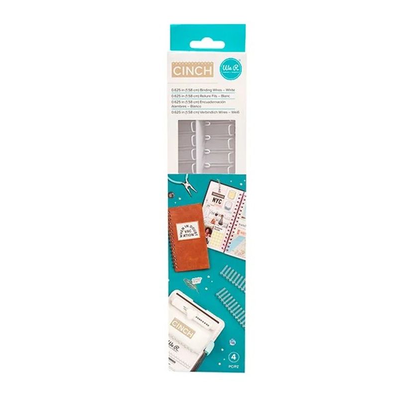 SILHOUETTE - Espirales 1.58 cm Color Blanco (4 u)