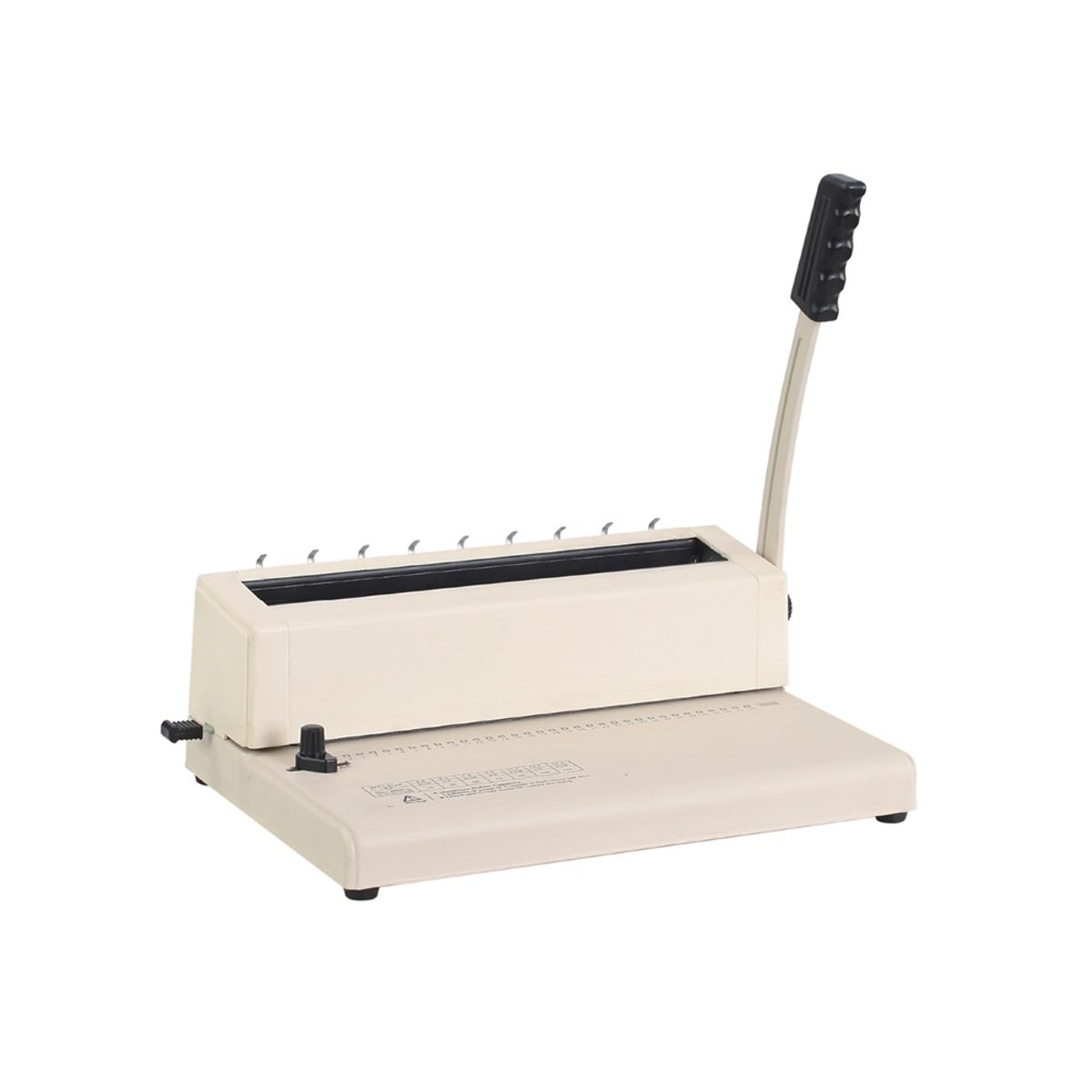 GENERICO - Encuadernadora Personal Gbasic Anillo Metálico / Carta - A4