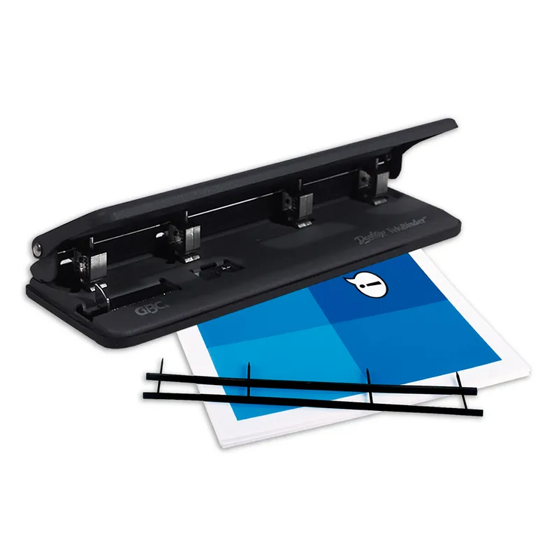 GENERICO - Kit Anilladora GBC VELOBINDER Personal/ Carta / 1-5 hojas