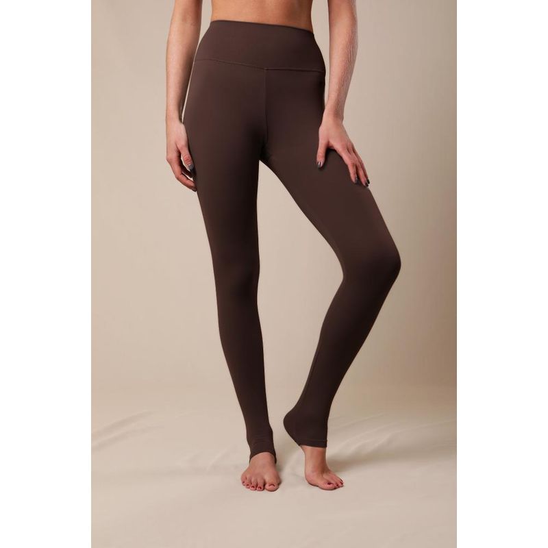 MALISHOP - Legging Extra Long Black Coffee