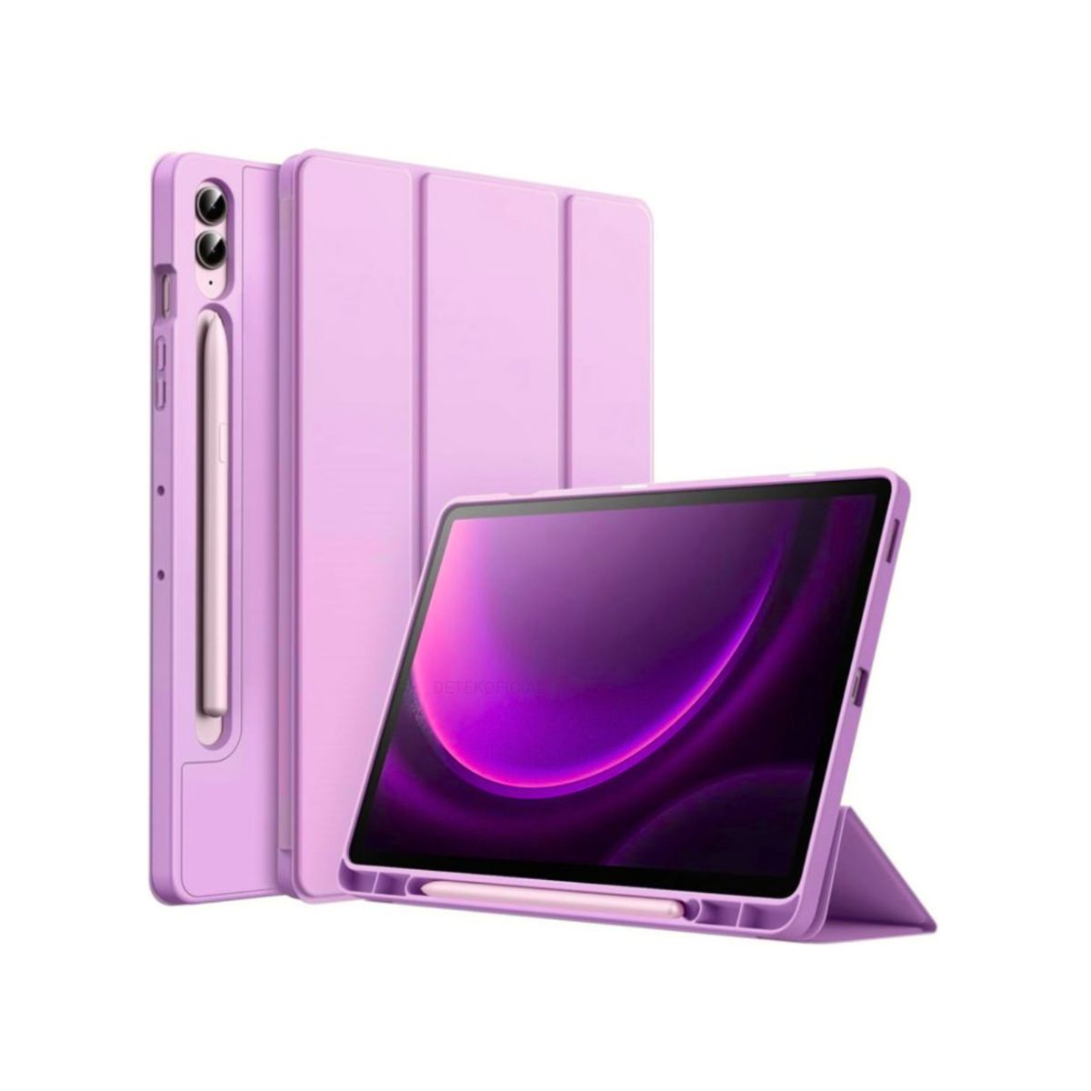 GENERICO - Funda Smart Cover Para Tablet Samsung Tab S9+ Plus  S9 Fe 12.4