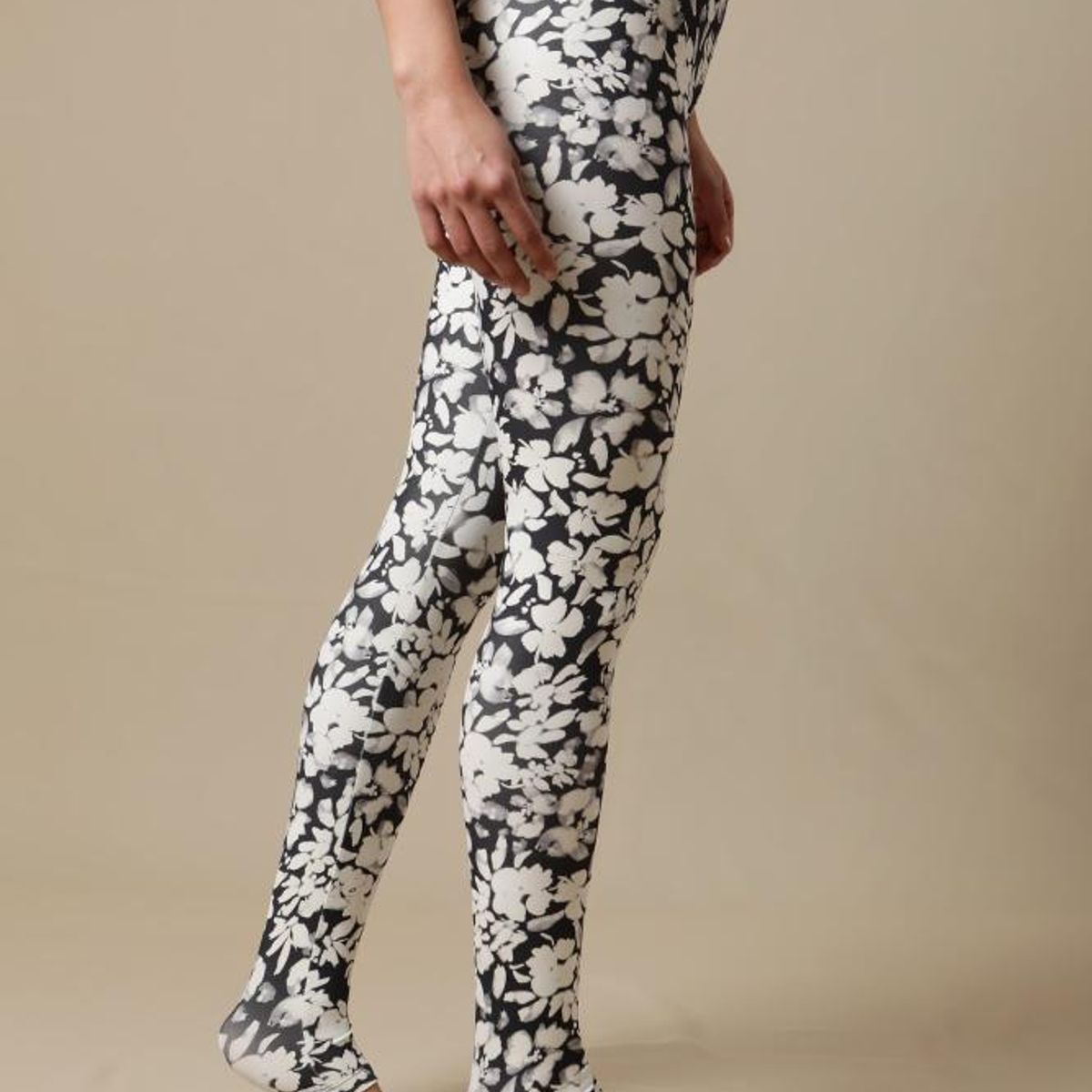 MALI - Legging Extra Long Eco Flore Alba