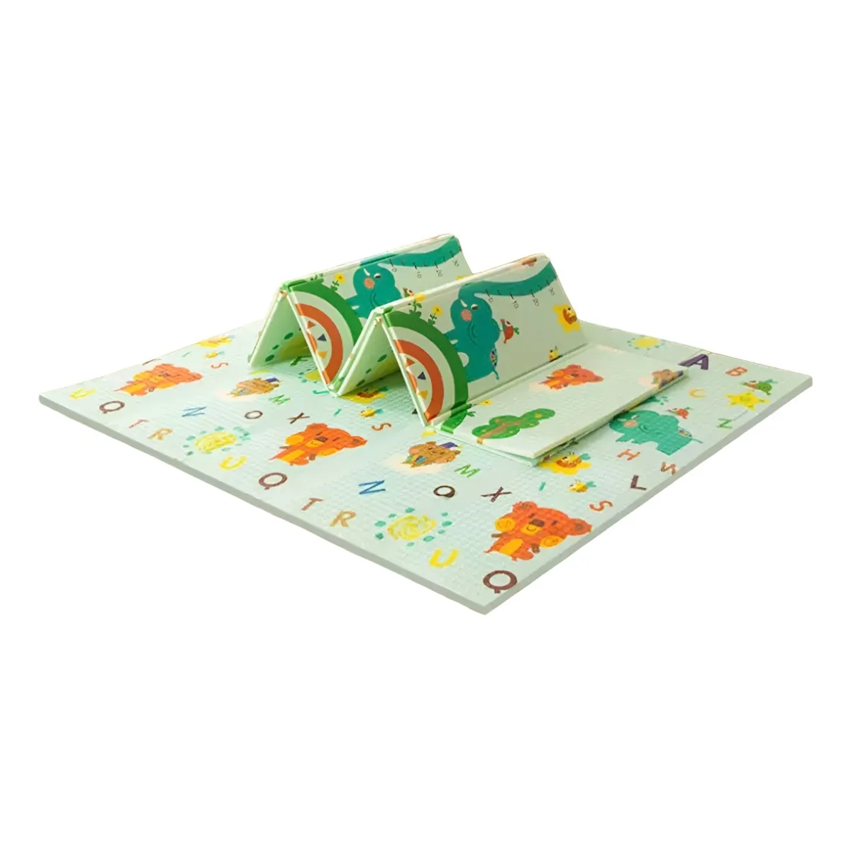 GENERICO - Alfombra Goma Eva Plegable Para Bebé / Con Bolso 180x200  Niño