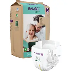 BAMBO NATURE - Pañal 6 Ecologico X (100 Unidades) T Xxl 16+kg
