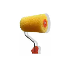 GENERICO - Rodillo Para Pintar 4 Pulgadas Mango De Plástico