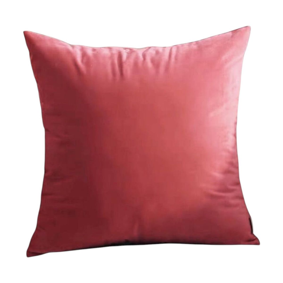 GENERICO - Pack 2 Cojines De Terciopelo Liso Medida 45x45cm Color Bronce