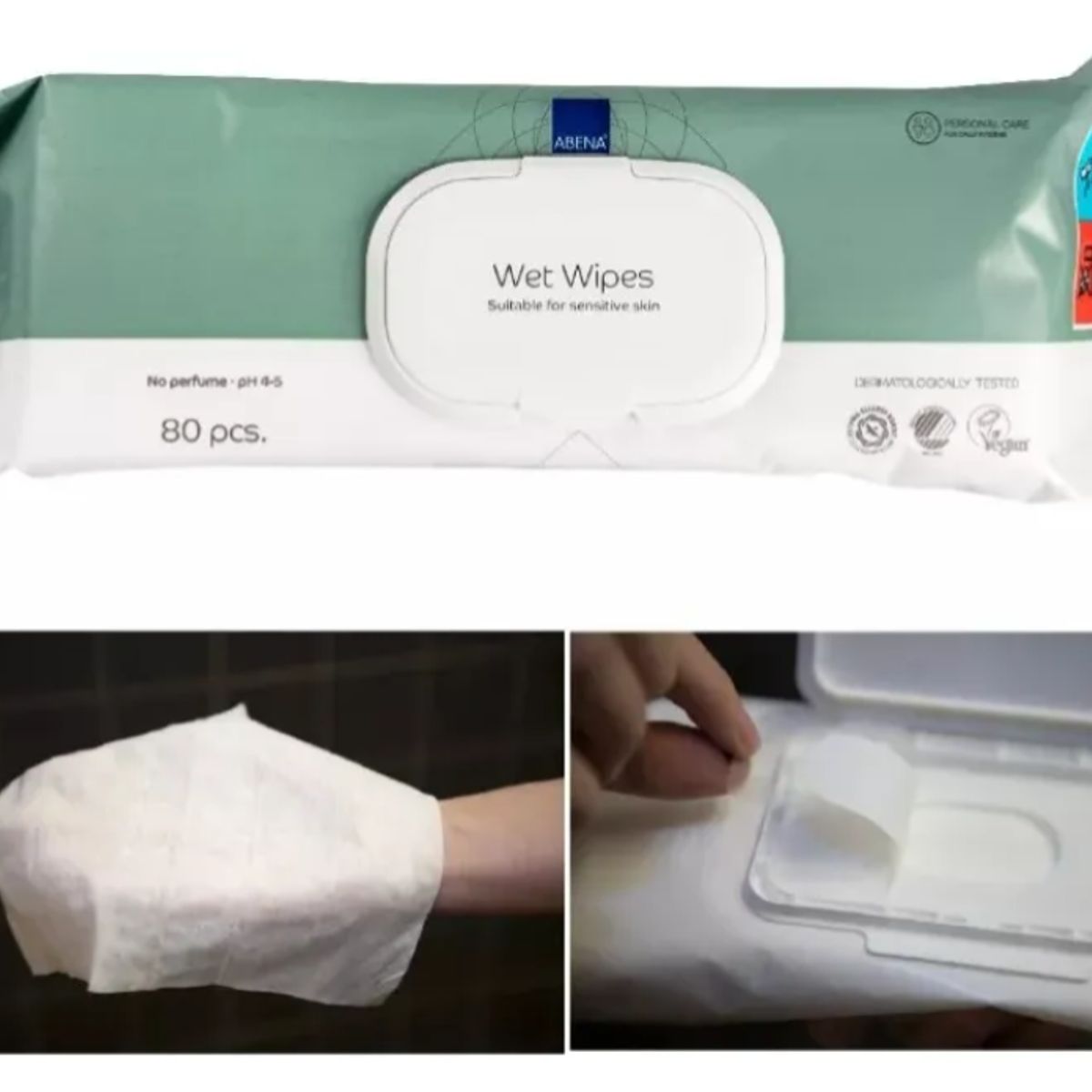 ABENA - Pañal Adulto Abena Slip M4 Especial Para Noche + Toallitas