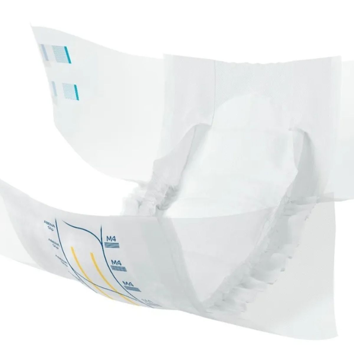 ABENA - Pañal Adulto Abena Slip M4 Especial Para Noche + Toallitas