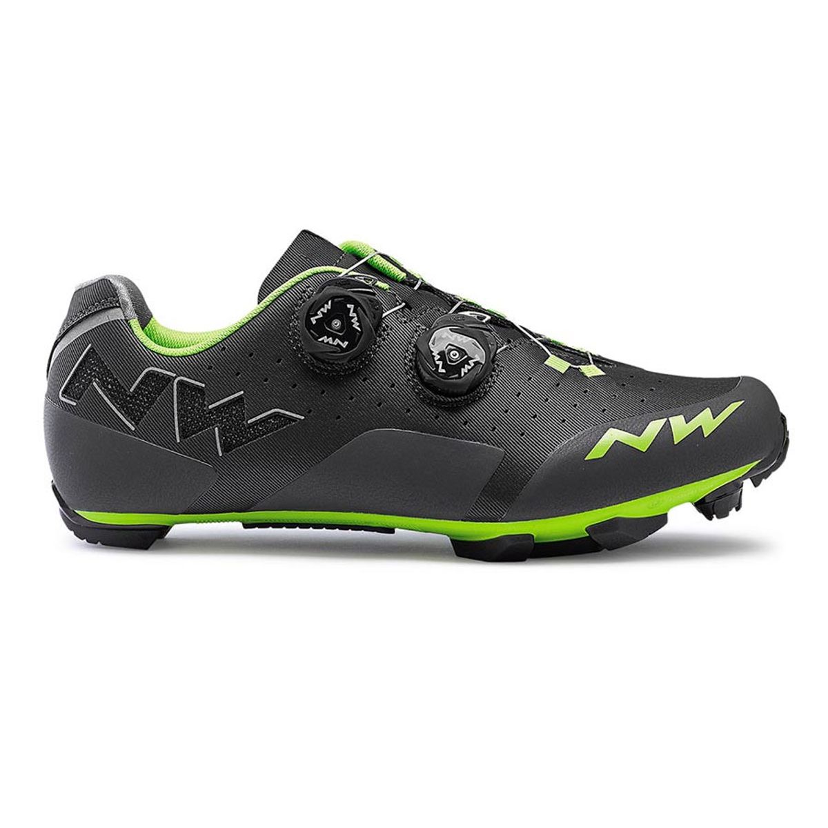 360 - Zapatilla Ciclismo Mtb Northwave® Rebel Blackgreen