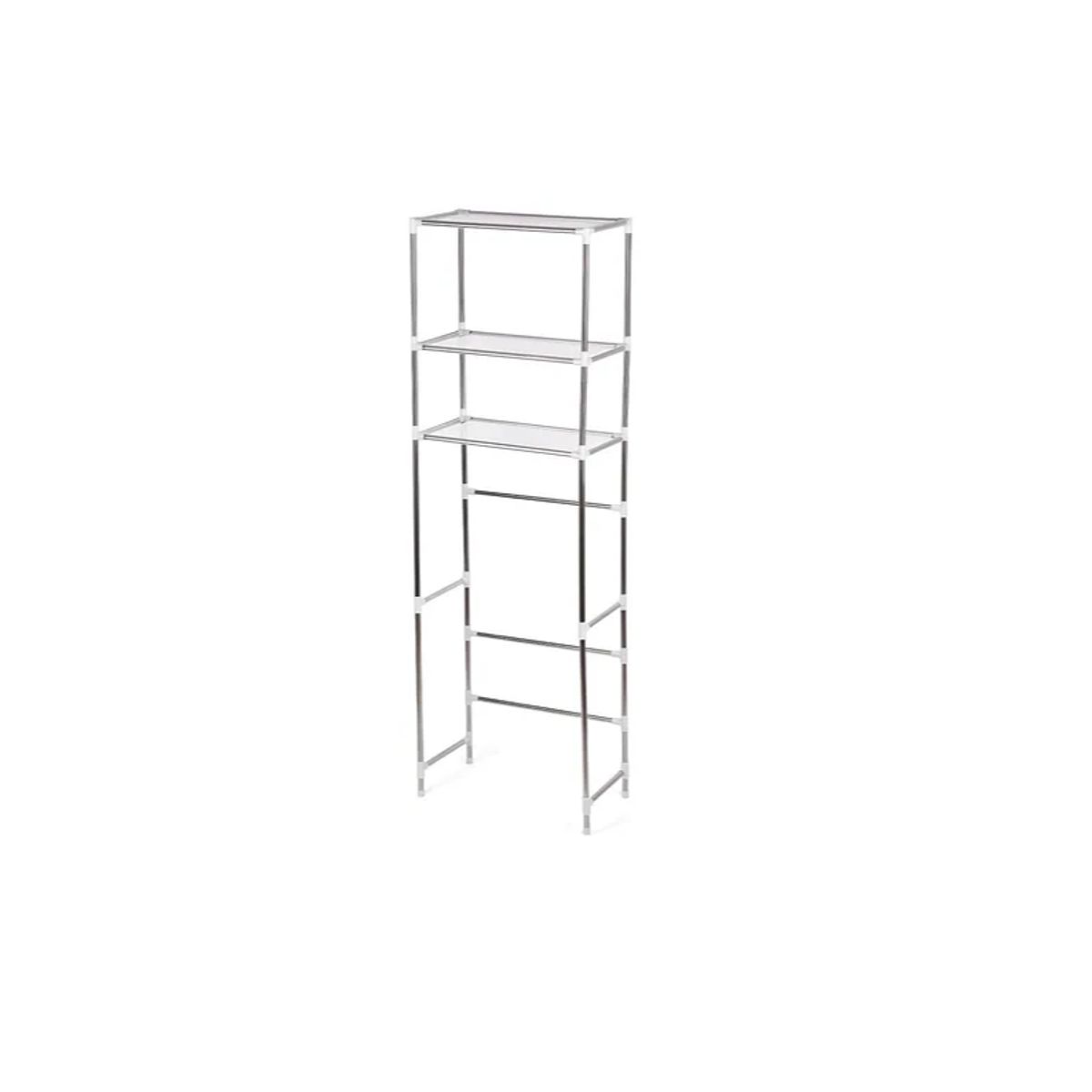 GENERICO - Estante Organizador De Baño De 3 Niveles Metálico Armable