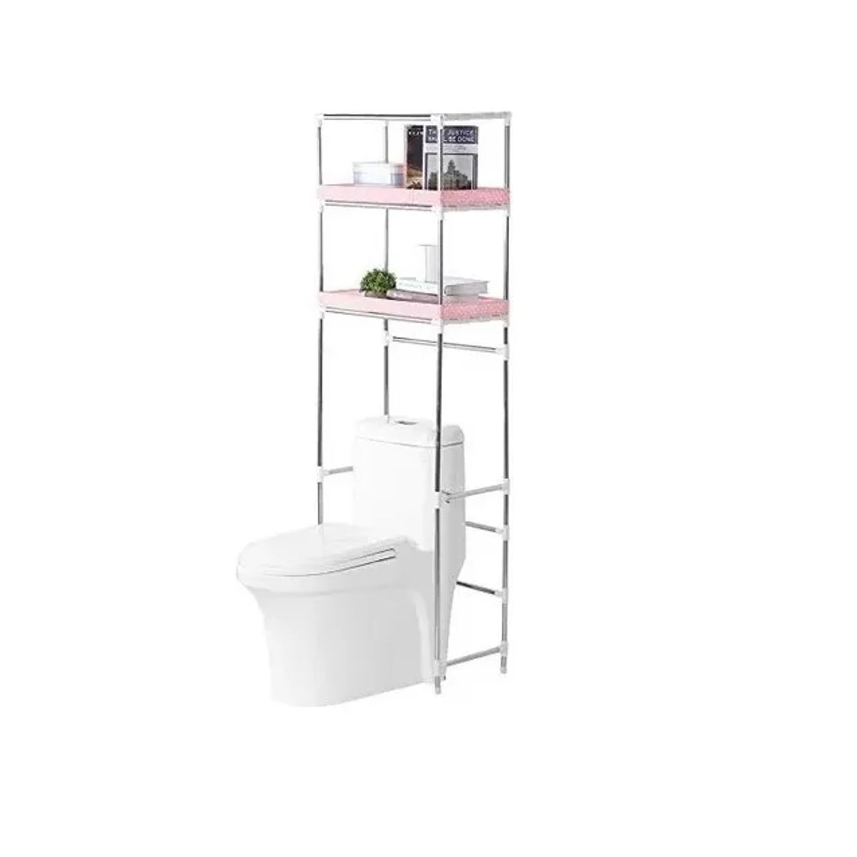 GENERICO - Estante Organizador De Baño De 3 Niveles Metálico Armable