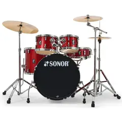 SONOR - Batería Acústica Profesional 5 Cuerpos AQX Stage RMS