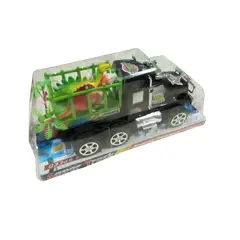 GENERICO - Juguete auto con animales 25cm