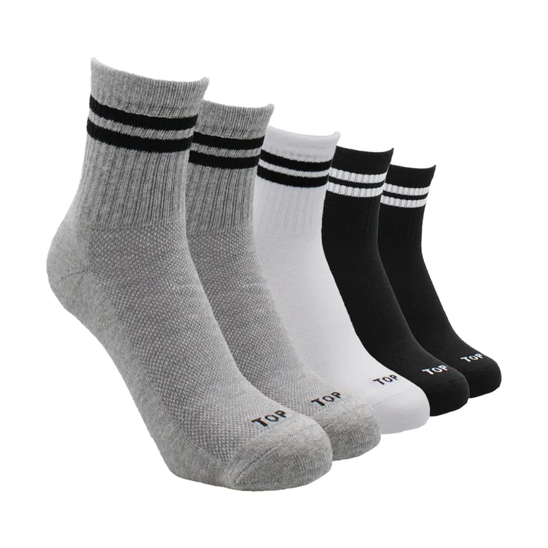 TOP - Calcetines Mujer Deportivos Media Caña Pack 5 C1 Top