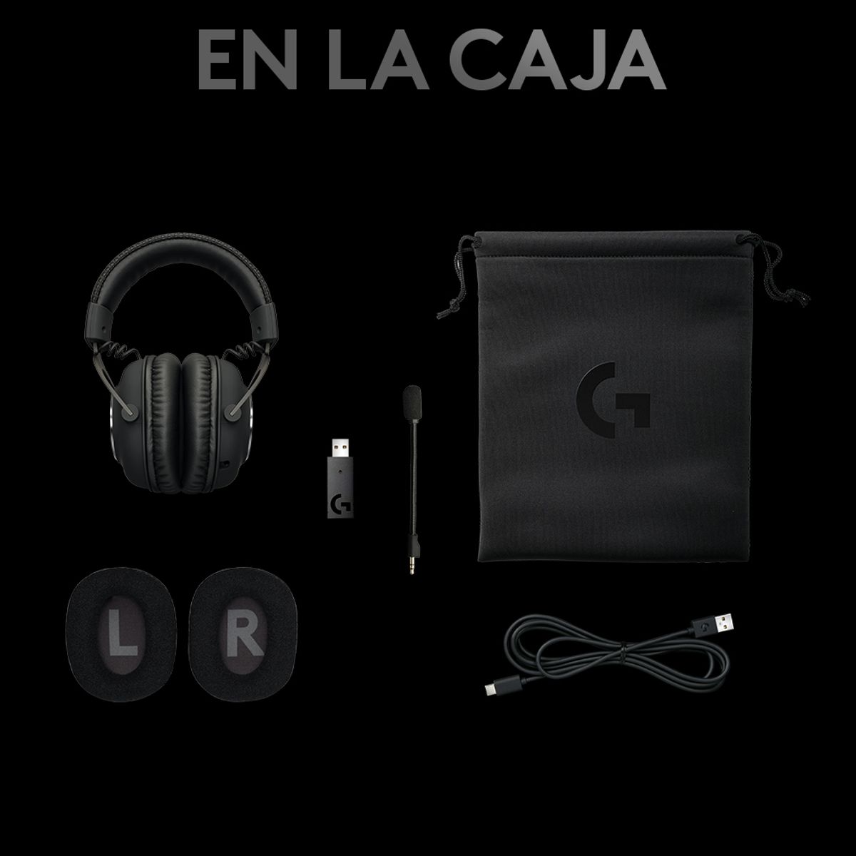 LOGITECH - Audifono Gamer Logitech G Pro X Wireless Lightspeed