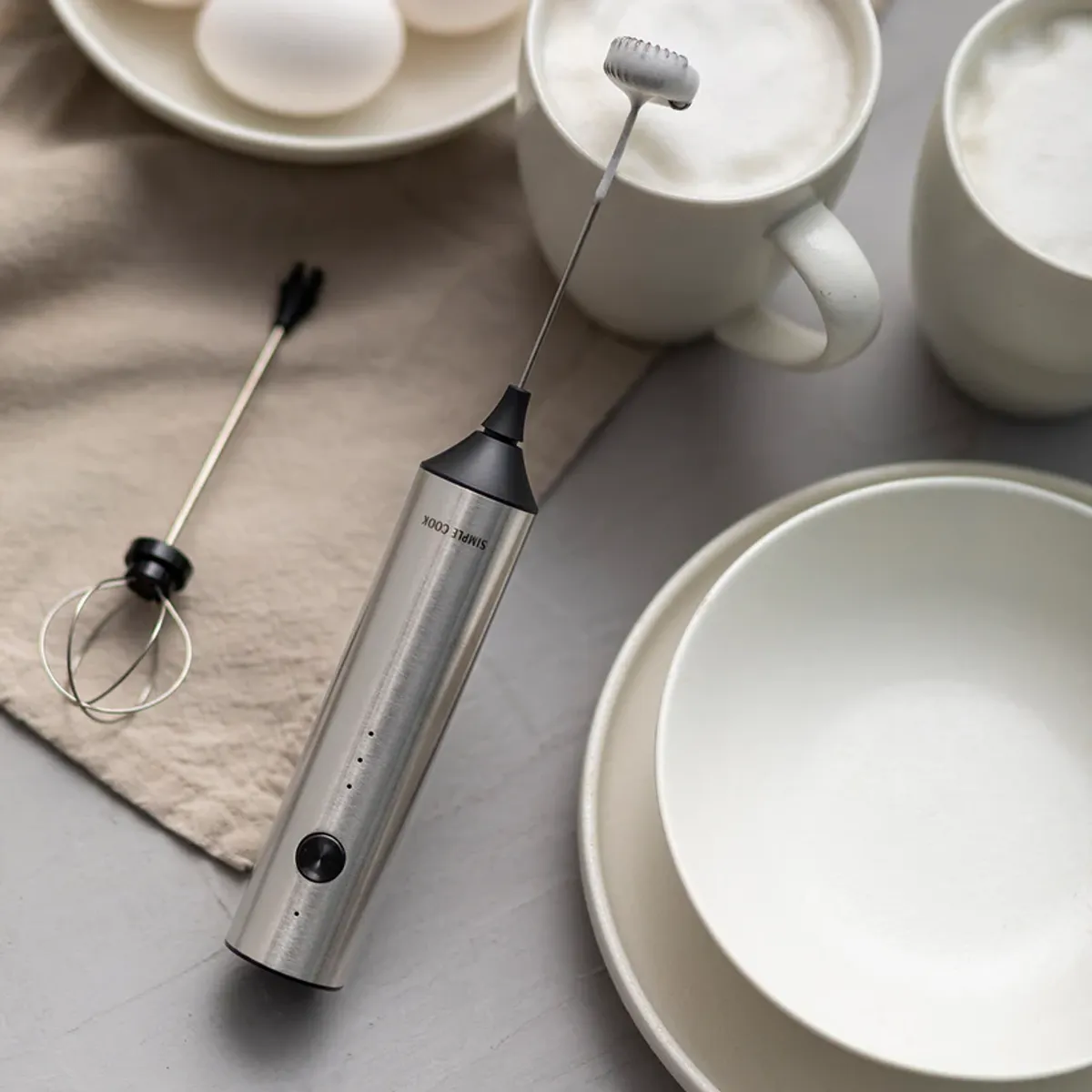 SIMPLE COOK - Espumador Inalambrico Recargable Spuma Simple Cook